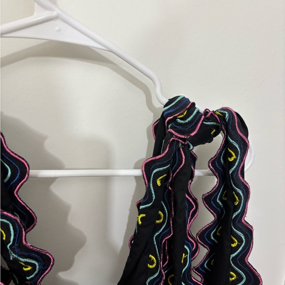 CeliaB Black Square Neck Knee-Length Umi Sundress - Picture 4 of 6